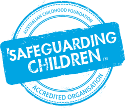 Stamp for Safeguarding children